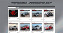 Desktop Screenshot of mercedes-occasions.com